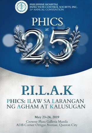 Philippine Hospital Infection Control Society (PHICS) — Annual Convention on Infection Prevention & Control 2025